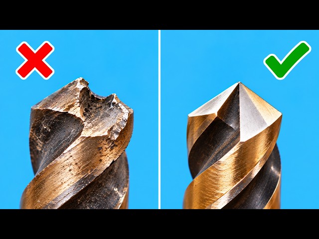 Never Sharpen Drill Bits the Old Way Again! A Welder Shares a Faster, More Accurate Method!