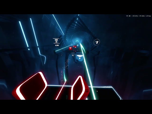 Testing oculus rift s on beat saber