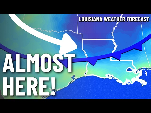 Louisiana's next cold front is almost here... but it's bringing a surprise 👀