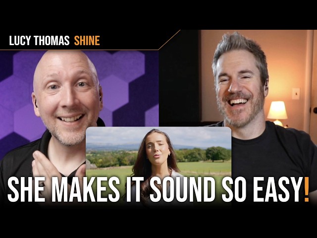 Vocal Coach & Songwriter react to Lucy Thomas SHINING in her original "Shine"!
