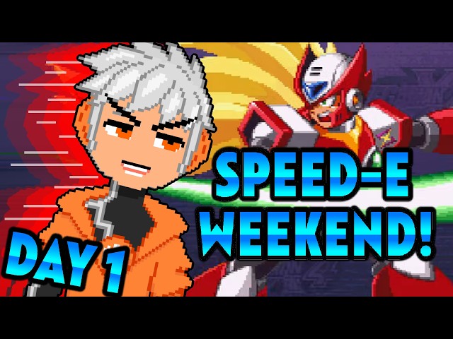 Learning to Speed Run Mega Man X4 100% as Zero! 【Speed-E Weekend Day 1!】