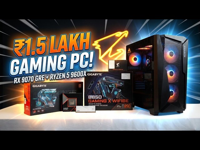 I Built a ₹1.5 Lakh Gaming PC in 2026
