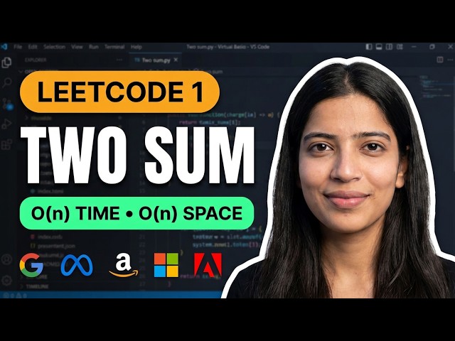 Two Sum | DSA | Time O(n) - Space O(n)