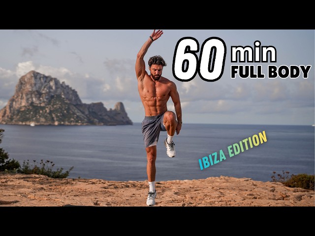 60 MIN FULL BODY WORKOUT | No Repeat | No Equipment | Rowan Row