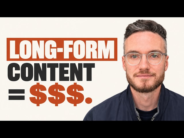 why i am going all in on long form content to grow my business