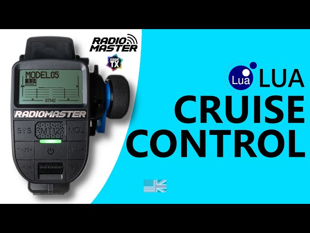 IMPLEMENTING CRUISE CONTROL WITH LUA | EDGETX | TUTORIAL [EN]
