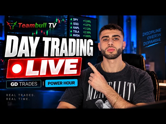 LIVE Futures & Options Trading With GD | Power Hour