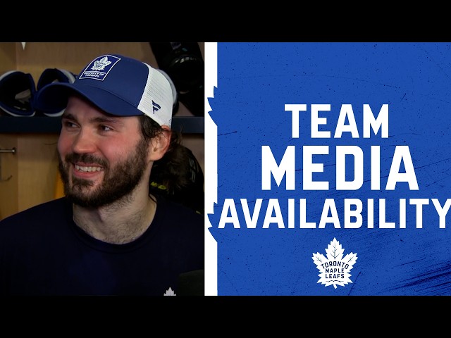 Maple Leafs Full Media Availability | Practice | October 5, 2026
