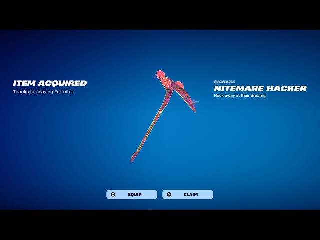 How To Get Nitemare Hacker Pickaxe NOW FREE In Fortnite! (Free Nitemare Hacker Pickaxe)