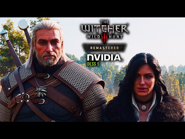 NEW Witcher 3 REMASTERED with DLSS 5 ON | Showcase + Gameplay (Free Roam)