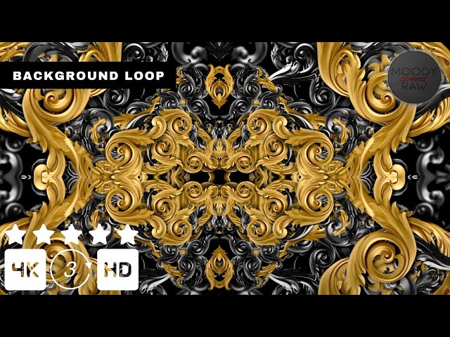 Luxury Home Display 4K Visual Loop (Silent) | Ambient Background | Seamless Loop (Royal)