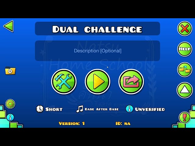 Geometry Dash Dual Challenge by me
