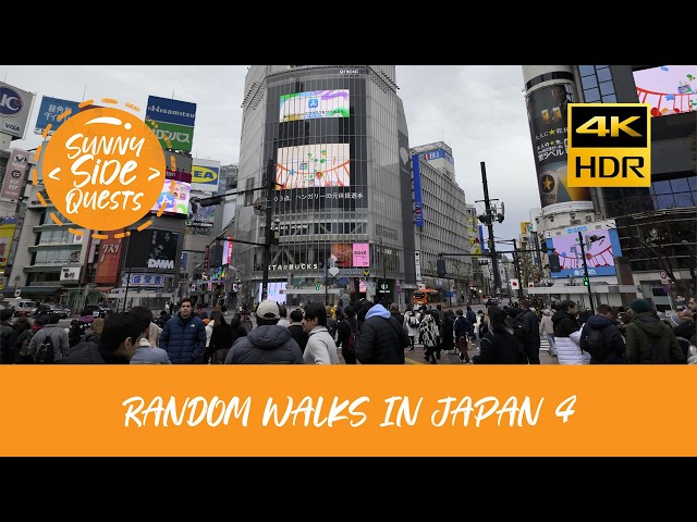 [4K60-HDR] Random walks in Japan Part 4