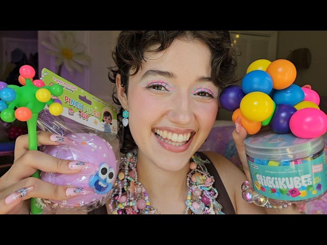 ASMR With Fidget Toys, Squishies, and Slime 🫟 (unexpected triggers, crunching, squeezing, tapping)
