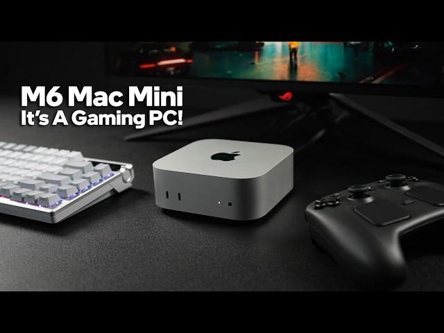 M6 Mac Mini Gaming is AMAZING! | Native & GameHub Testing