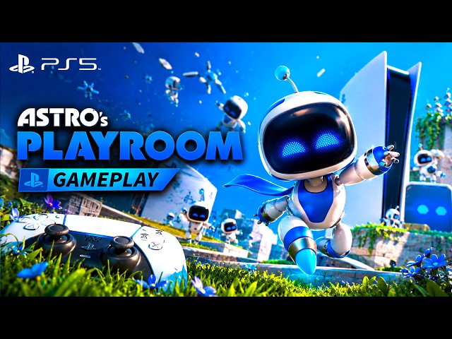ASTRO's Playroom Gameplay PS5 4K 60fps No Commentary No Copyright Gameplay ▸ 1