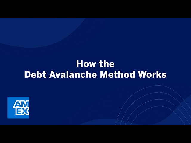 How The Debt Avalanche Method Works | American Express