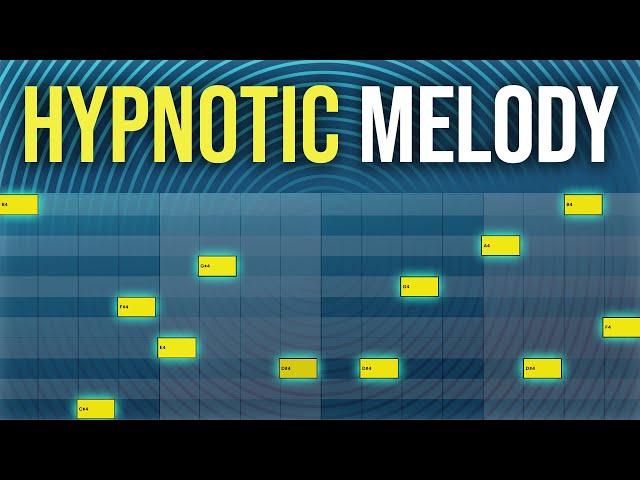 How to write Dark Hypnotic Techno Melodies (Easy)