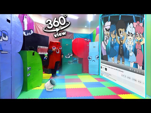 Alphabet Lore Vr 360° - CINEMA HALL | Alphabet Lore But It's Reverse (Z - A...)Zero Two Dodging Meme