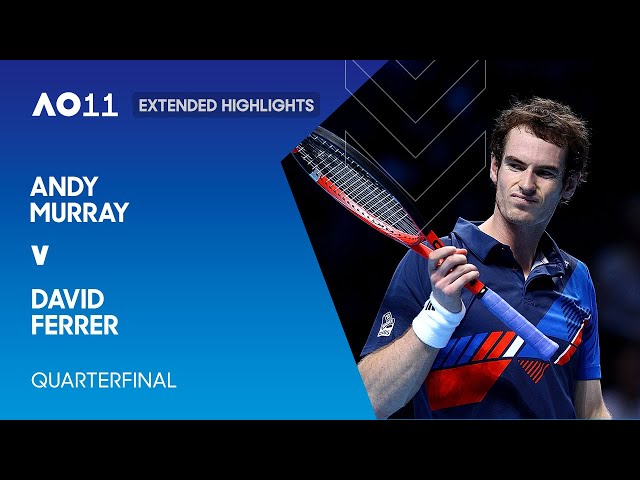 Andy Murray v David Ferrer Extended Highlights | Australian Open 2011 Semifinal