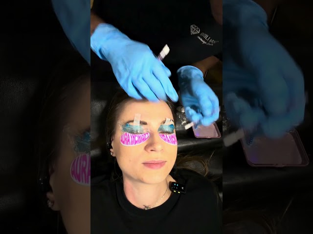 Korean Lash Lift Live Demo