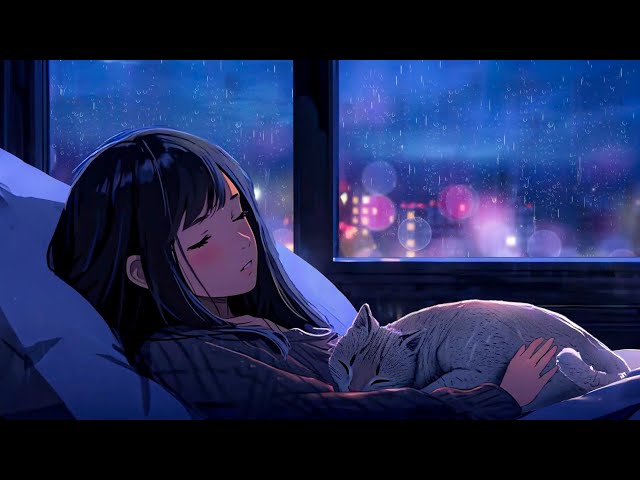 Healing Relaxation Music to Fall Asleep Fast & Calm the Mind • Nervous Disorders, Anxiety, Rain ASMR