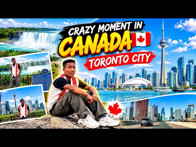 Crazy Moment in 'TORONTO' CANADA 🇨🇦 @Lambunaga #explore #vlogs #trip 