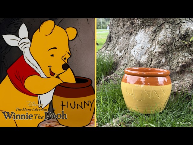 Winnie the Pooh's Honey Pot Out of Clay | Disney Recreation