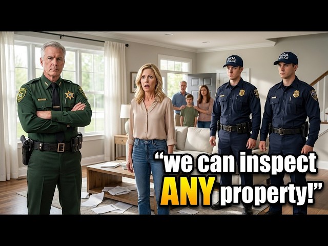 Fake HOA Police Raided My Home and Destroyed Everything   They Didn’t Know I’m the Federal Sherif