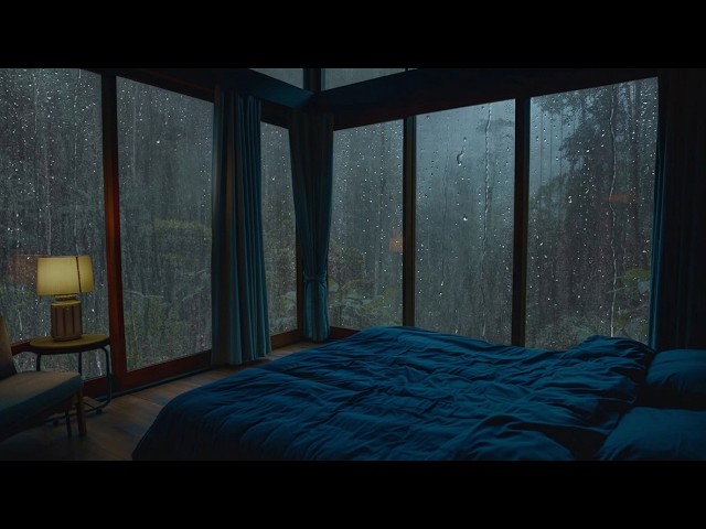 Suoni della Pioggia per Dormire Profondamente 🌧️ Addormentati All'Istante con Pioggia Rilassante