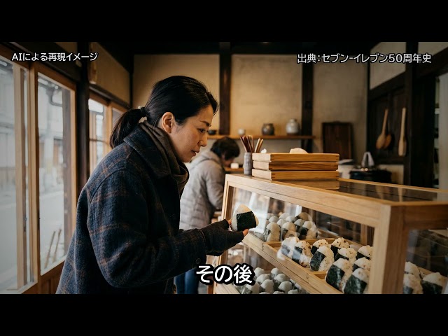コンビニおにぎりの海苔は、なぜ食べる直前に巻くのか