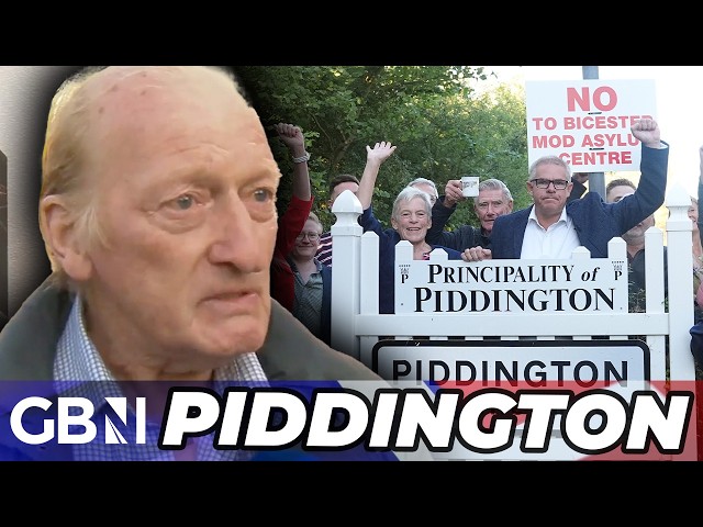 'We're fighting for the whole country!' - Defiant Piddington residents protest asylum accomodation