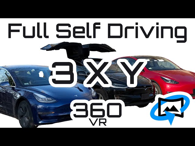 Tesla Full Self Driving (360 VR) - 3XY - Dec 31 2025 - 10x speedup