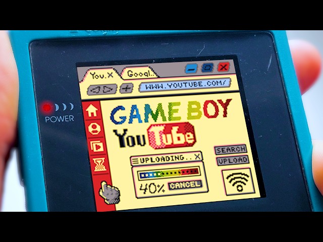 YouTube in Game Boy