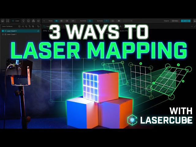 3 cool ways to do a laser mapping with LaserCube