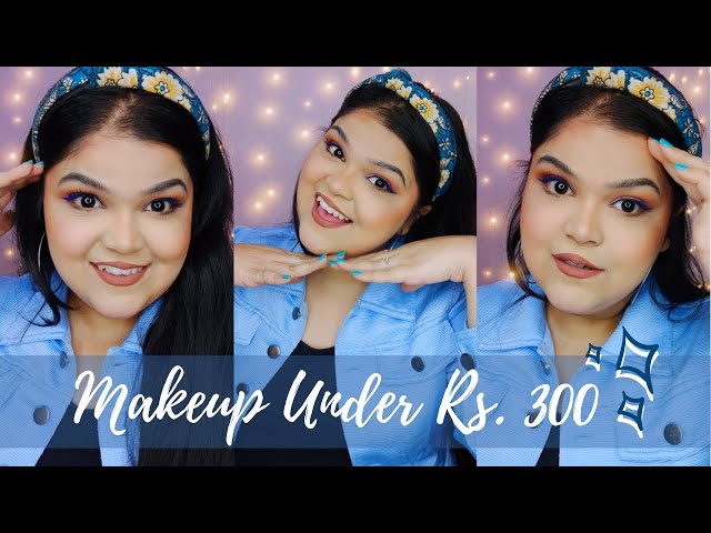 Full Face Of Makeup Under ₹300 | Starting From ₹10 | Beginner's Makeup Kit | The Blush Babe.