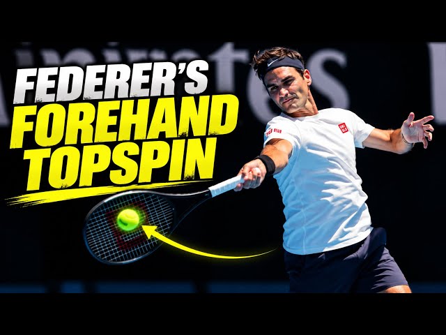 Why Roger Federer’s Topspin Forehand Was So EFFECTIVE!
