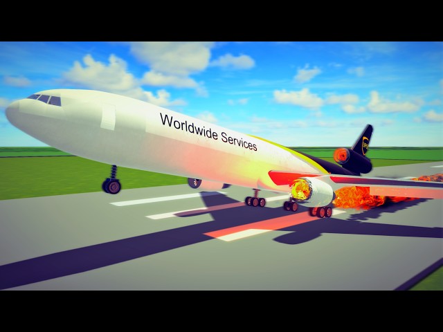 Real Plane Crashes And Emergency Landings From 2025 | Besiege