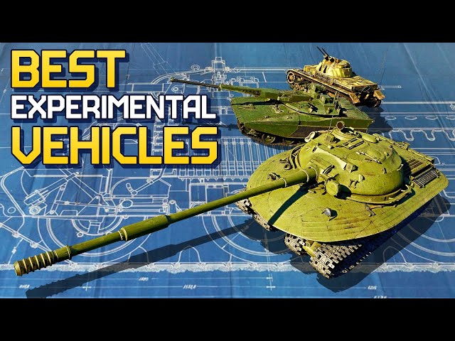 Best experimental vehicles / War Thunder