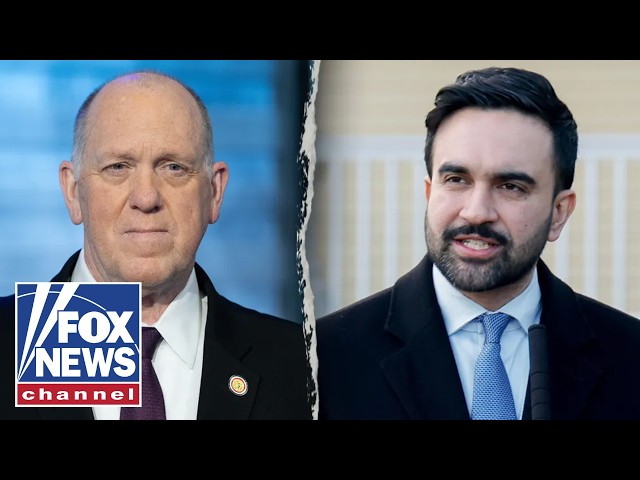‘You’re welcome, mayor’: Tom Homan argues ICE is making NYC safer