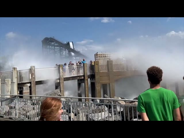 Hersheypark Tidal Force Off-Ride Footage (No Copyright)