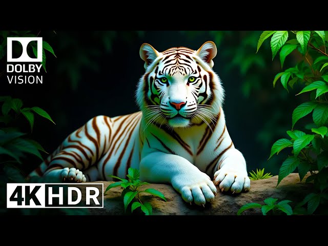 4K Wild Animals Of The Jungle l QLED Demo In HDR Dolby Vision Ultra HD 60fps