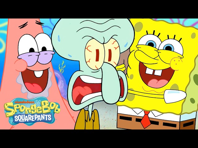 1 Hour of SpongeBob and Patrick Being Annoying Neighbors 😂 | SpongeBob
