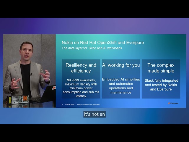 Nokia Core TV series #69: Cloud platform: All-flash data storage for resiliency and efficiency