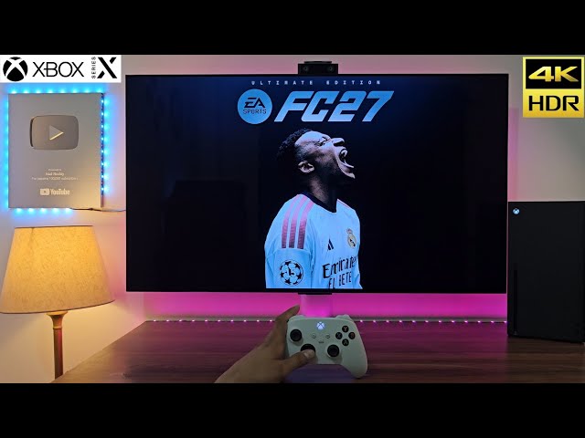 EA FC27 Xbox Series X Gameplay 4K HDR 60FPS
