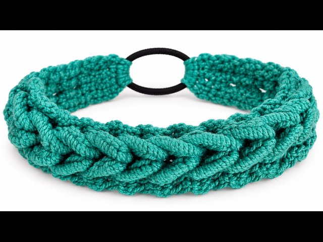 🌈La DIADEMA mas ¡RÁPIDA y HERMOSA! | Crochet - tutorial paso a paso 