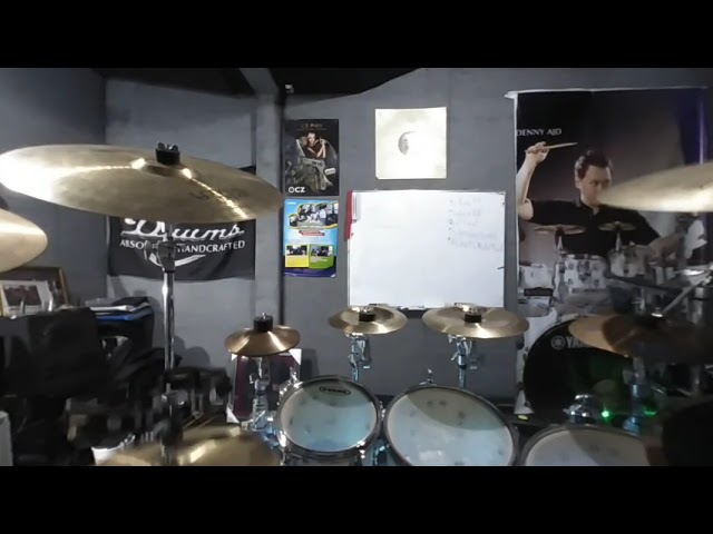 World's FIRST POV 3D 180° Ostinato Drum Solo