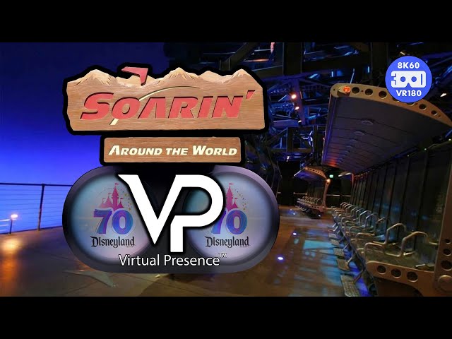 Soarin': Around the World! Disneyland Virtual Presence Exclusive! 8k60!