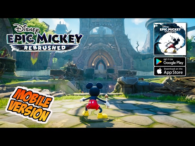 Disney Epic Mickey: Rebrushed - Mobile Version Gameplay (Android/iOS)