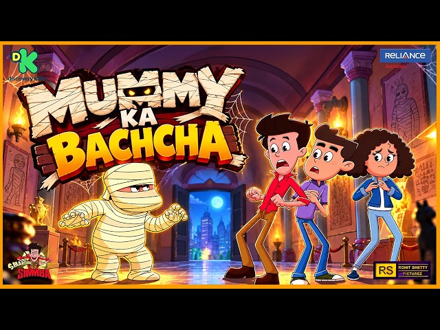 The Scary Mummy Mystery! | Simmba vs Lambu Bauna | Hindi Cartoon
